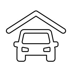 Overdekte parkeergarage